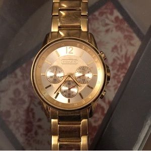 GOLD COACH boy friend watch (needs new battery)